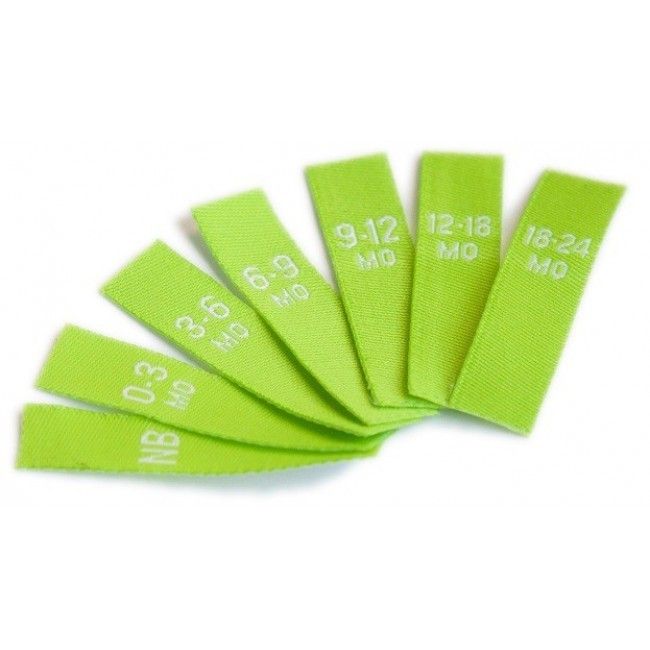 Baby Sizes NB-24mo: Apple Green