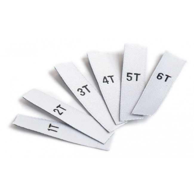 Toddler 1T-6T: White with Black text