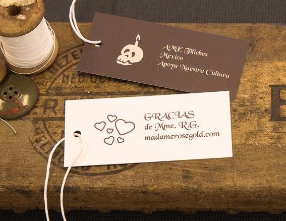 Etiquetas Colgante Básica