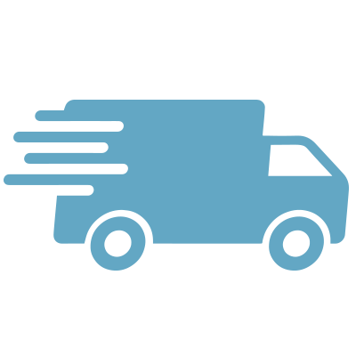 Fast delivery all over the world