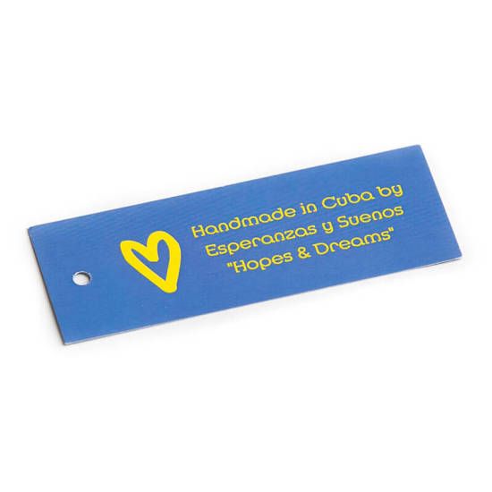 Handmade in Cuba hangtag