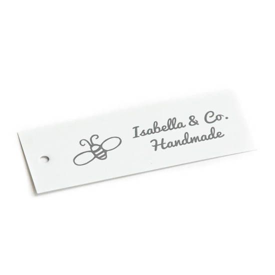 Isabella & Co personalized hangtag