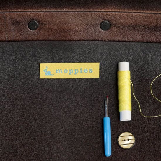 Custom label for Moppies