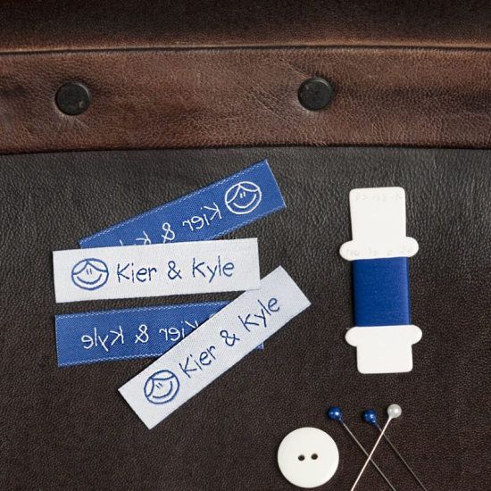 Kier Kyle Woven Fabric Label