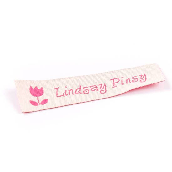 lindsay pinsy woven label