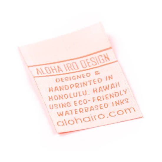 Aloha Iro Design sewing label