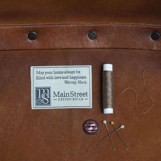 Mainstreet personalized label