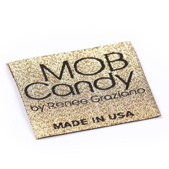 Mob Candy fabric label