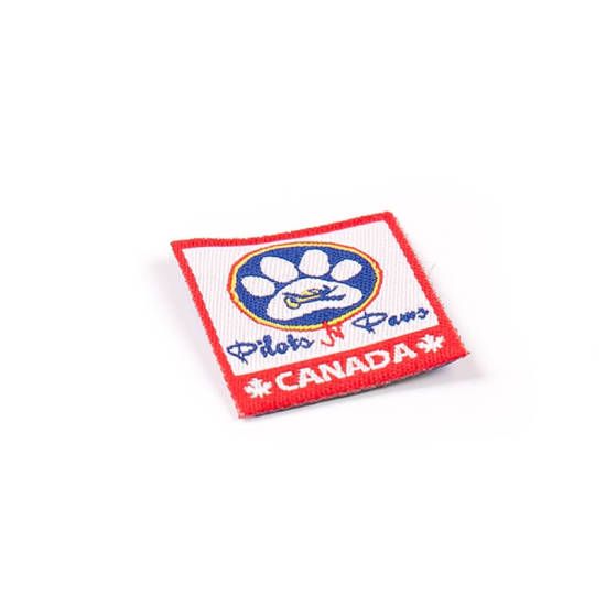Pilots Paws sew on label