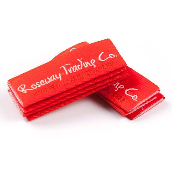 Roseway Trading co woven label
