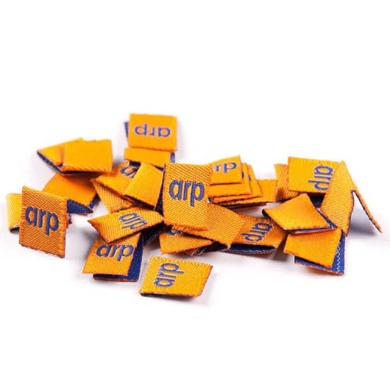 Small arp sew on label