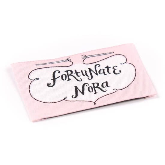 fortunate nora fabric label