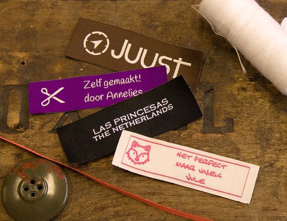 Ontwerp je eigen Basic Geweven Labels