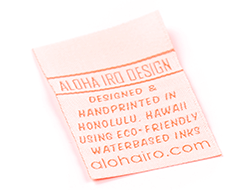 Aloha Iro Design sewing label