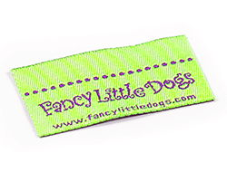 Fancy Little Dogs sewing label