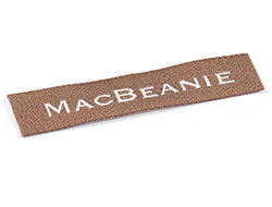MacBeanie garment label