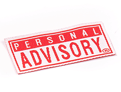 Personal Advisory clothing label