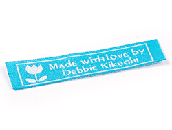 debbie kikuchi fabric label