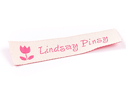 lindsay pinsy woven label