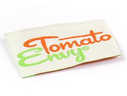 tomato envy woven label