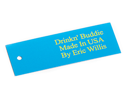 Drinkn' Buddie hangtag