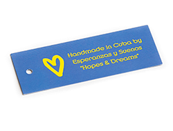 Handmade in Cuba hangtag