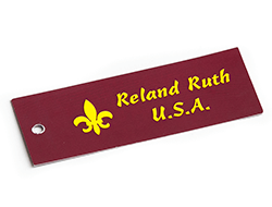 Reland Ruth hangtag
