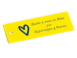 Standard hangtag with heart