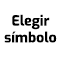 Elija un símbolo